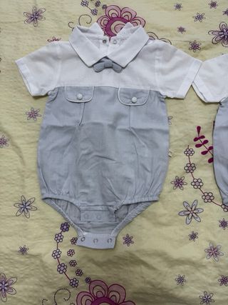 2 Peleles Ranitas Bebé Gemelos 0-3M