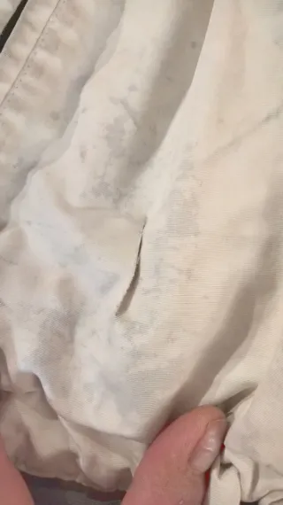 Traje de Nieve Gris y Blanco talla 36