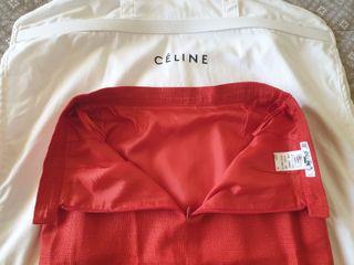 Gonna Céline Paris Seta Bouclè Rossa M