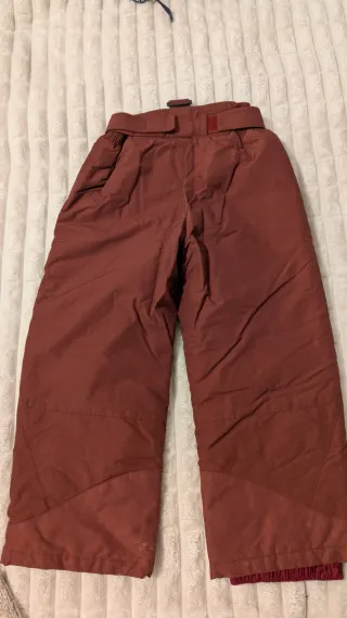 Pantalones de esquí para nieve 6 años