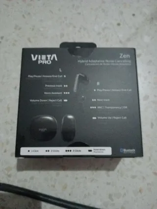 Auriculares Vieta Pro Zen. Cancelación de ruido