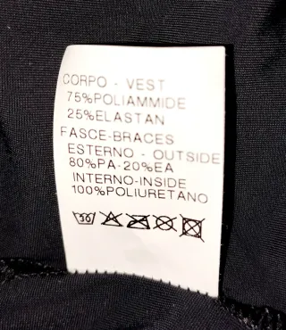 Kit Gilet postura uomo ekeep colore nero