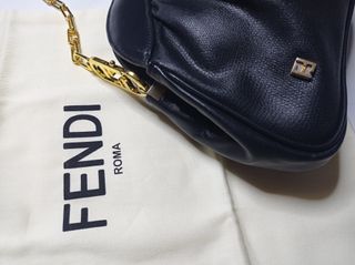 Borsa vintage Fendi in pelle di serpente