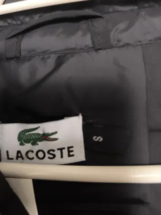 Chaleco Lacoste Negro