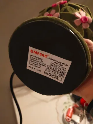 Splendida lampada artigianale