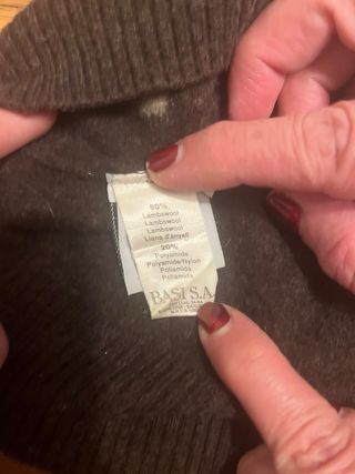 Jersey Lacoste Argyle Marrón Multicolor