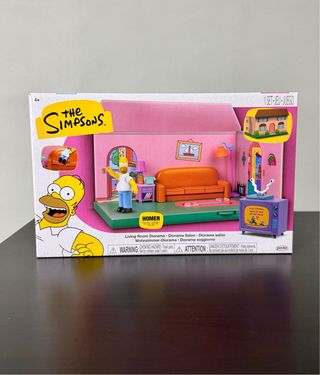 The Simpsons Playset Casa Living Room