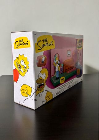 The Simpsons Playset Casa Living Room