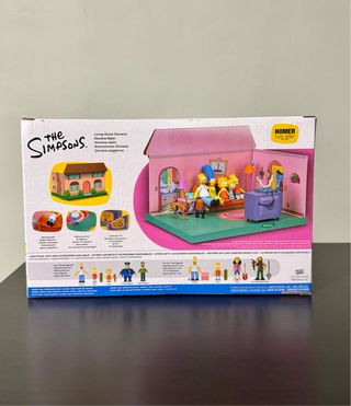 The Simpsons Playset Casa Living Room
