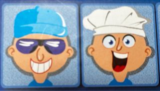 Playtive Juego Magnético Caras 77 Piezas