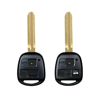 Llaves Toyota con chip y mando