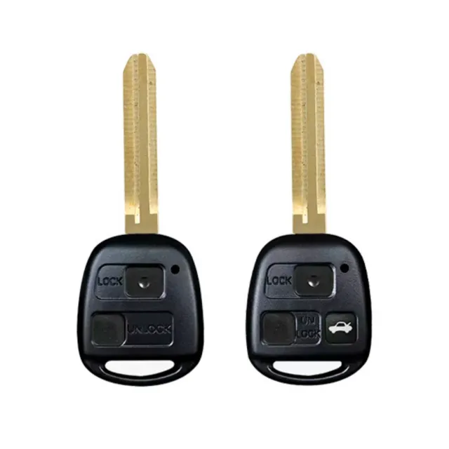 Llaves Toyota con chip y mando