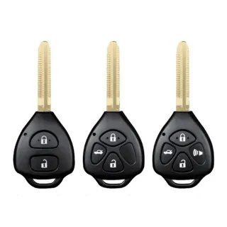 Llaves Toyota con chip y mando