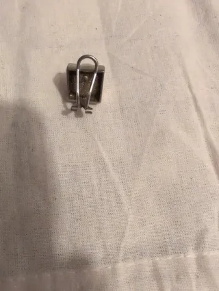 Conjunto Anillo y Pendientes Plata Perla