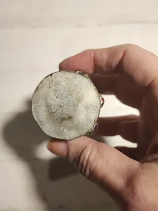 Cajita decorativa metal multicolor