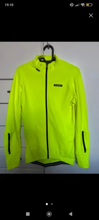 Maillot ciclismo Etxeondo Ibai Amarillo Talla L