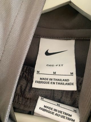 Chándal Oficial Atlético de Madrid Nike Gris