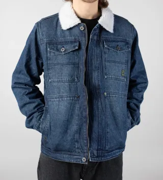 Cazadora vaquera INDICODE con borreguito