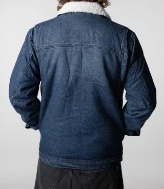 Cazadora vaquera INDICODE con borreguito