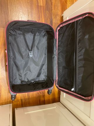 Maleta de viaje H&C rosa