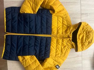 Chaqueta Quiksilver niño azul y amarillo