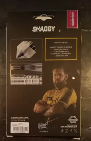 Dardos Scott Williams 23gr Acero