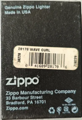 Accendino Zippo Onda Made in USA