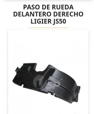 Paso Rueda Delantero Derecho Ligier JS50