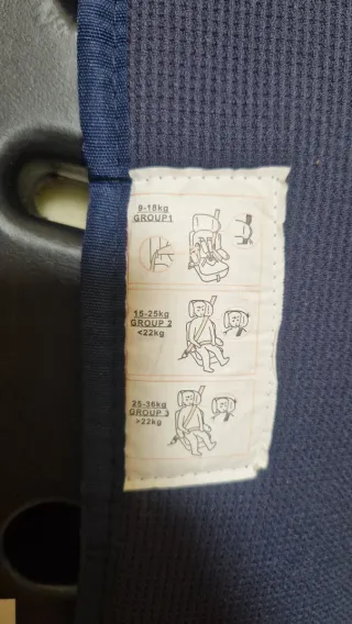 Silla Coche Infantil Play Grupo 1,2,3 (9 a 36 kg)