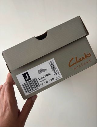Zapatillas negras Clarks mujer nuevas