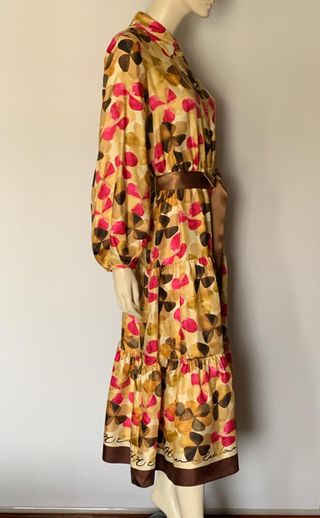 Vestido Carolina Herrera estampado