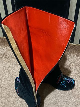 Botas de plataforma cuero Colombia