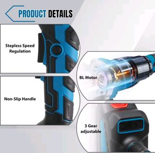 Amoladora Angular Radial Batería + Maletín