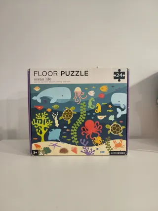 Puzzle infantil Petit Collage Océano 24 piezas