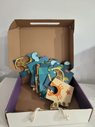 Puzzle infantil Petit Collage Océano 24 piezas