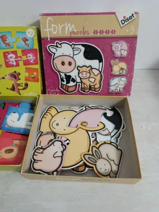 Puzzles Infantiles de Granja