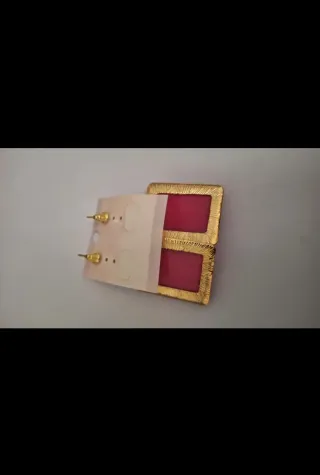 Orecchini donna eleganti rosa oro