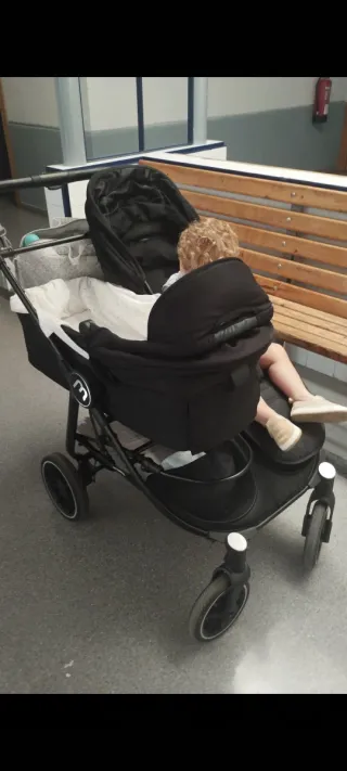 Carrito Gemelar Baby Monster Easy Twin