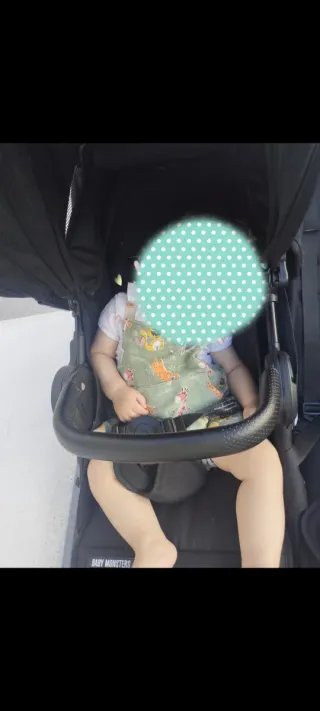 Carrito Gemelar Baby Monster Easy Twin