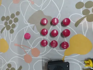 Botones y palanca arcade