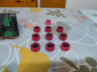 Botones y palanca arcade