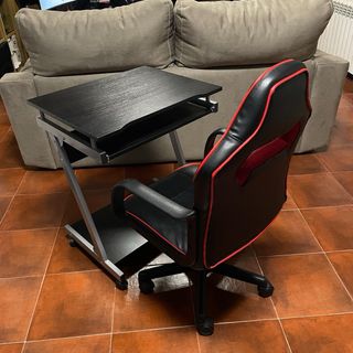 Mesa escritorio con ruedas