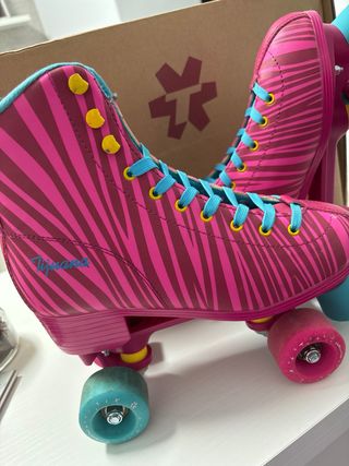 Patines Tijuana Rosa Rayas