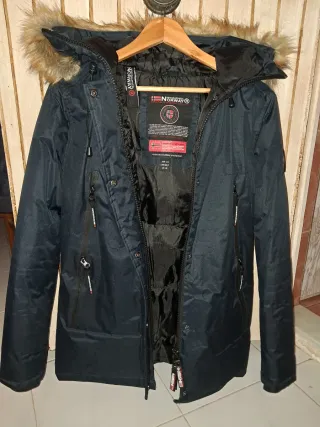 Parka Norway Mujer Talla S Azul Marino