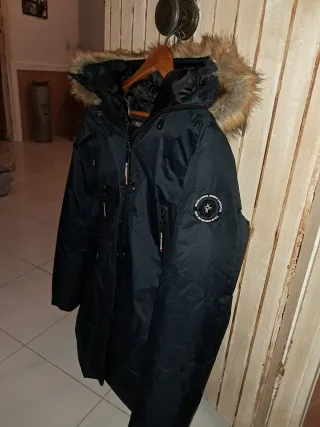 Parka Norway Mujer Talla S Azul Marino