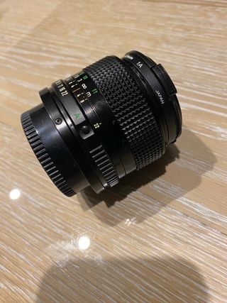 Cámara Canon AE-1 Negra