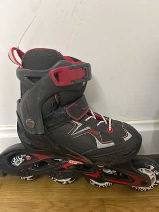 Patines en línea Oxelo niño talla ajustable.