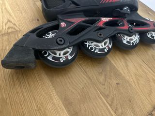 Patines en línea Oxelo niño talla ajustable.