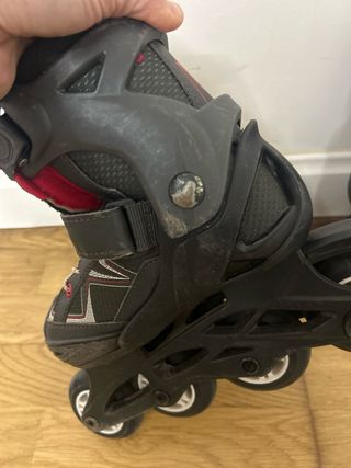 Patines en línea Oxelo niño talla ajustable.