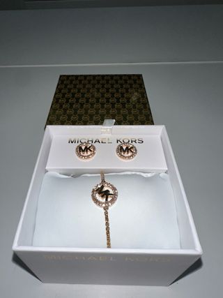 Conjunto Pulsera y Pendientes Michael Kors